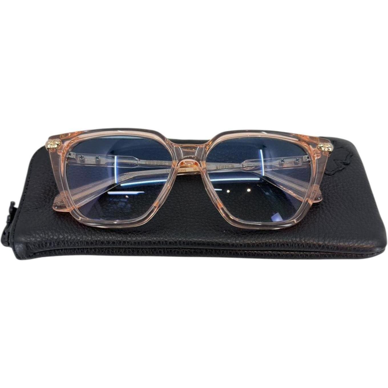 Chrome Hearts Stiffilis Rose Gold Glasses