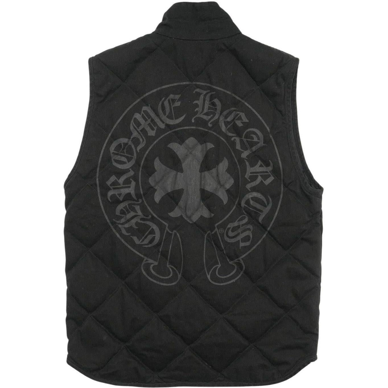 Chrome Hearts Teenage Kicks Quilted Vest Black