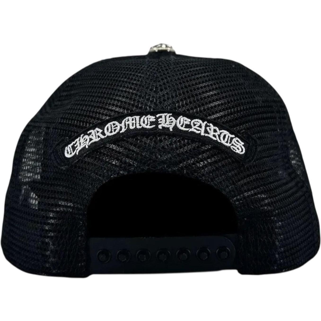 Chrome Hearts Triple Cross Trucker Hat Black/Camo