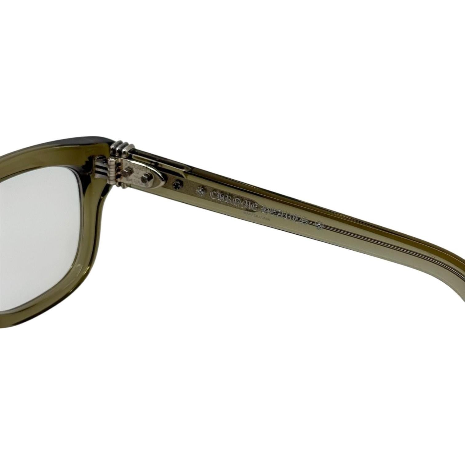 Chrome Hearts Trititsagain Army/Silver Sunglasses