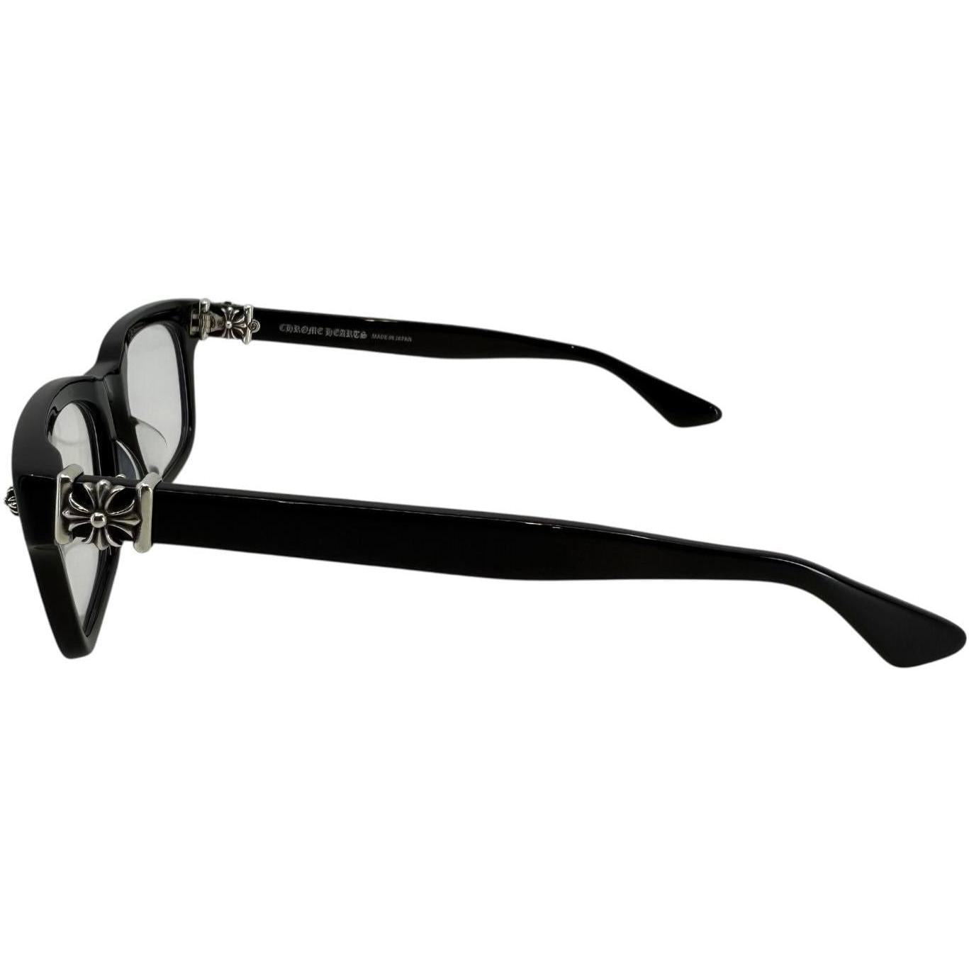 Chrome Hearts Vagilante Black/Sterling Silver Glasses