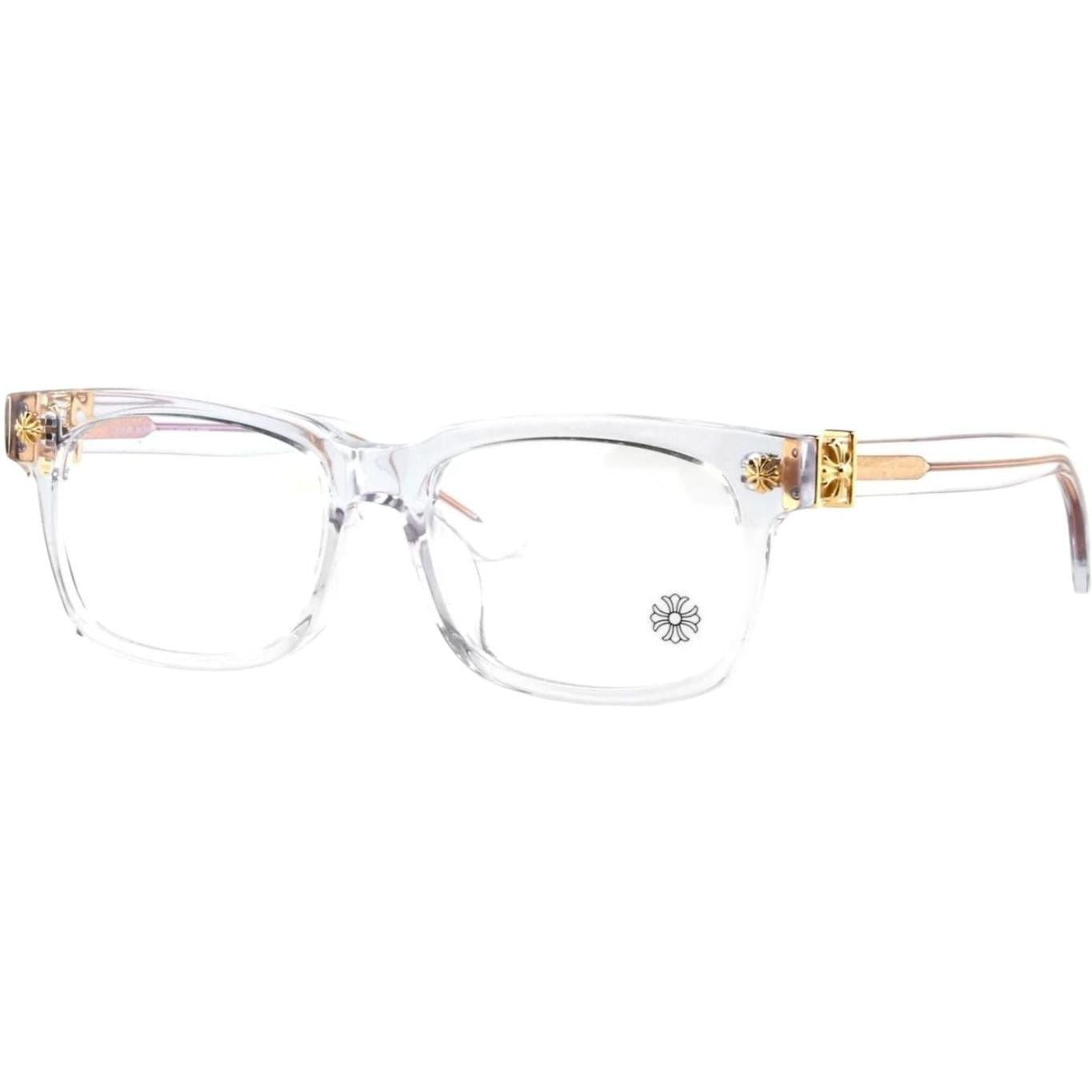 Chrome Hearts Vagilante Crystal/18k Gold Glasses