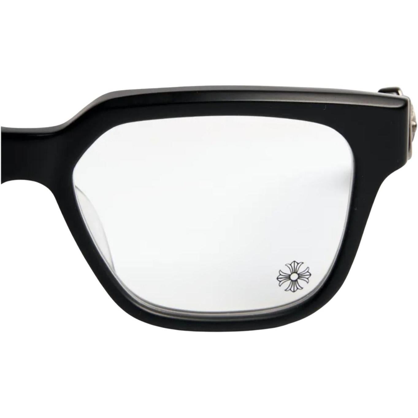 Chrome Hearts Vagillionaire II Black/Sterling Silver Glasses