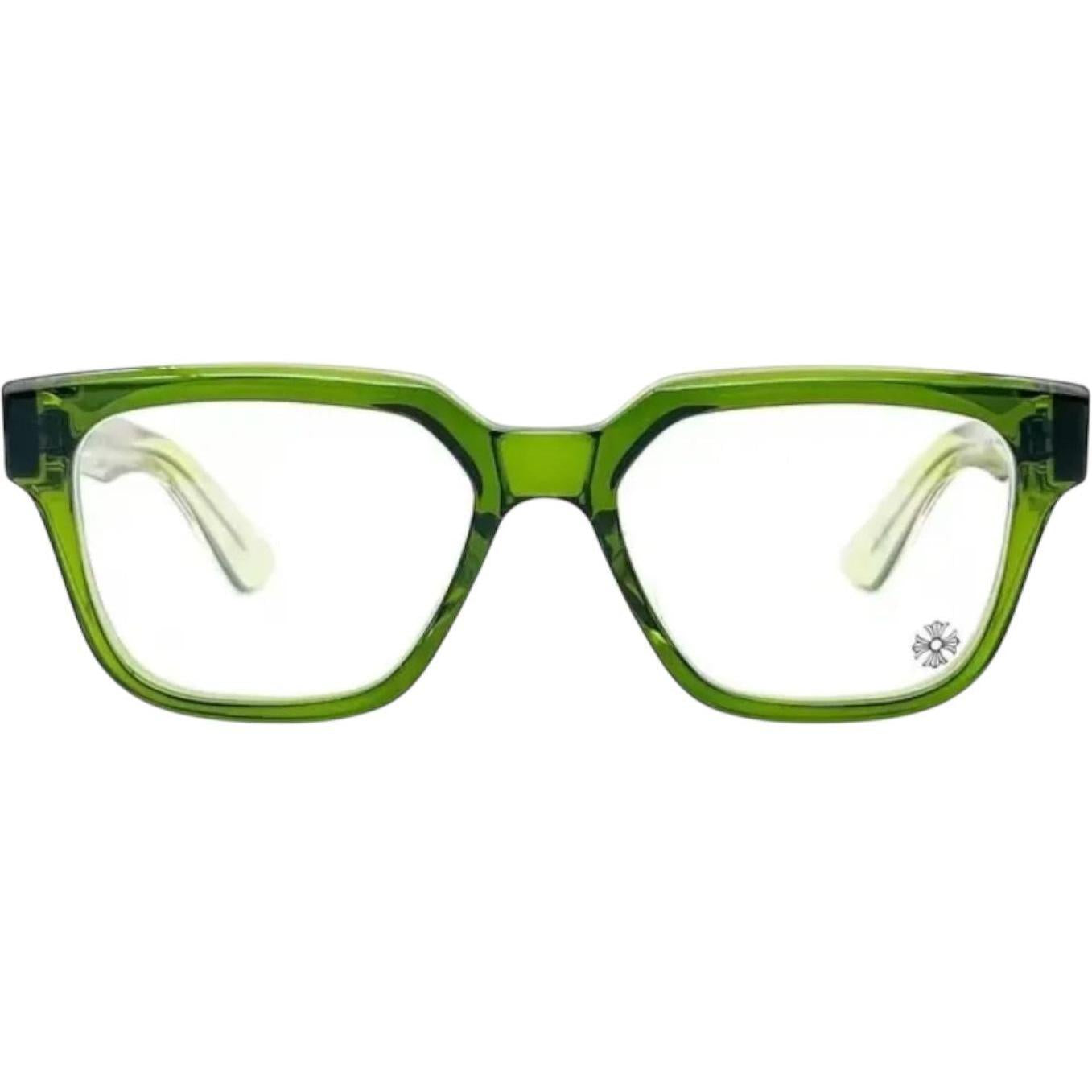 Chrome Hearts Vagillionaire II Green/Silver Glasses