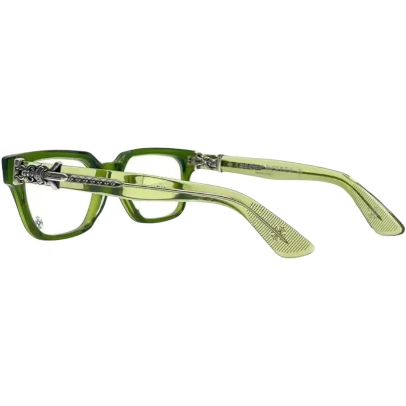 Chrome Hearts Vagillionaire II Green/Silver Glasses