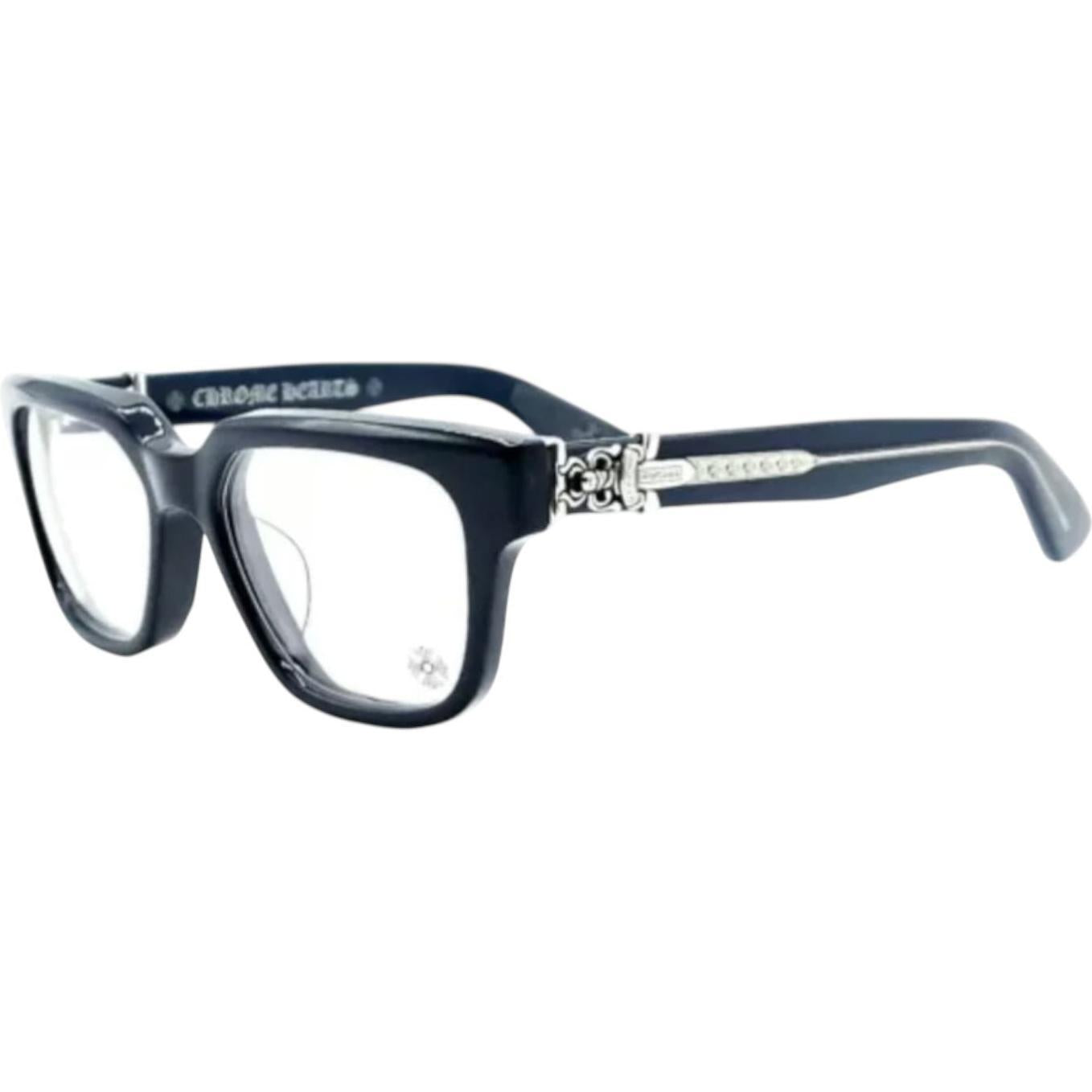 Chrome Hearts Vagillionaire II Navy/Silver Glasses