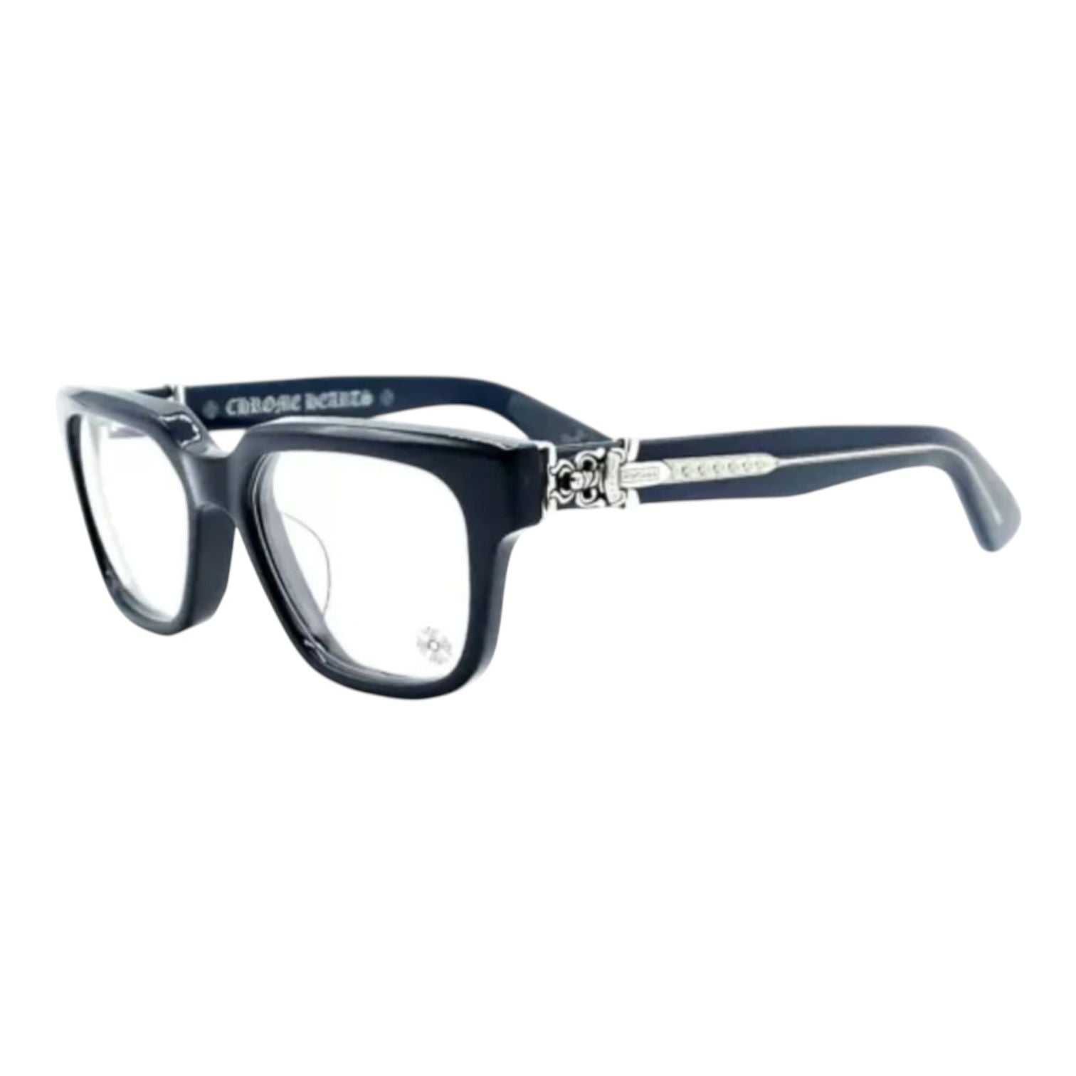 Chrome Hearts Vagillionaire II Peacock Blue/Silver Glasses