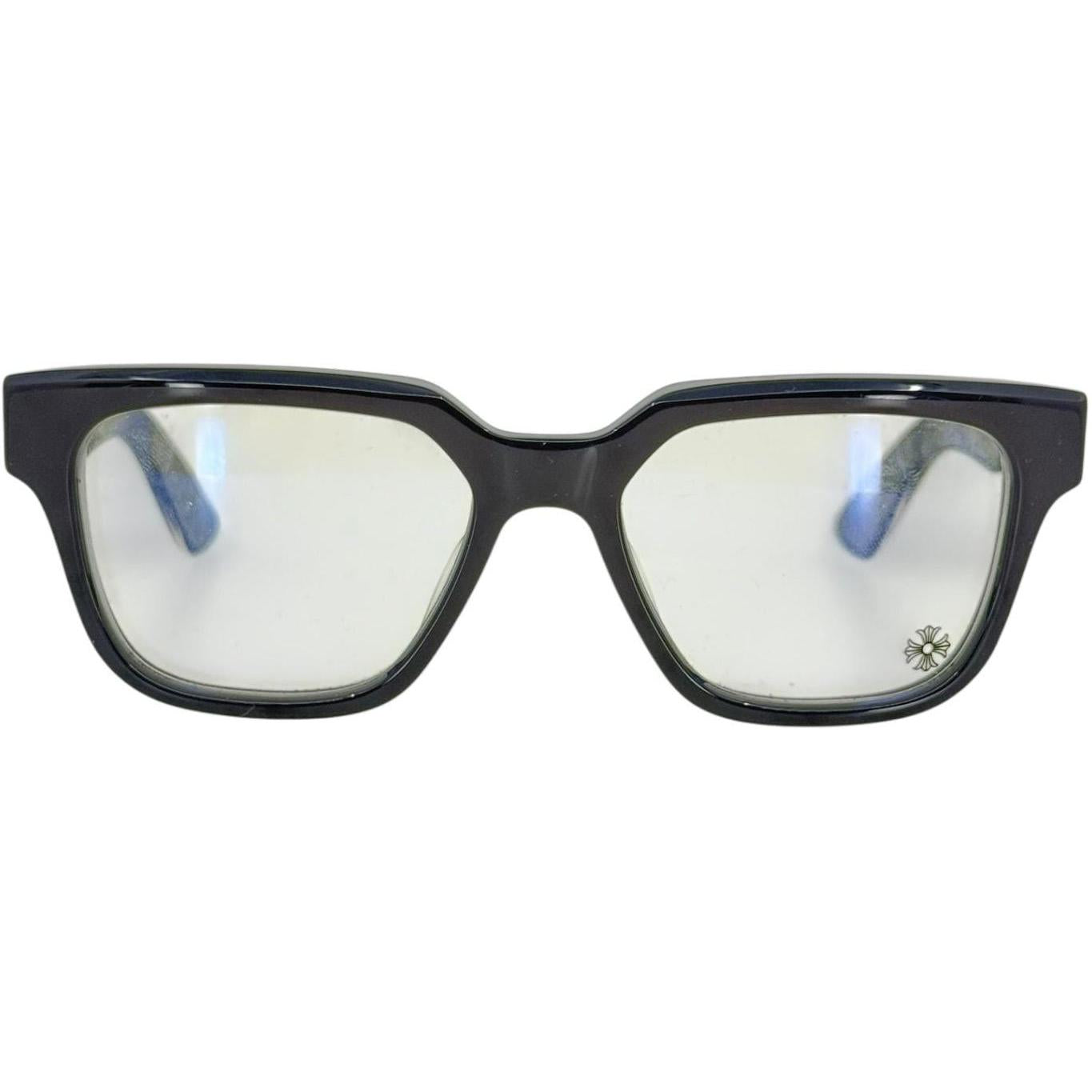 Chrome Hearts Vagillionaire II Peacock Navy/Silver Glasses