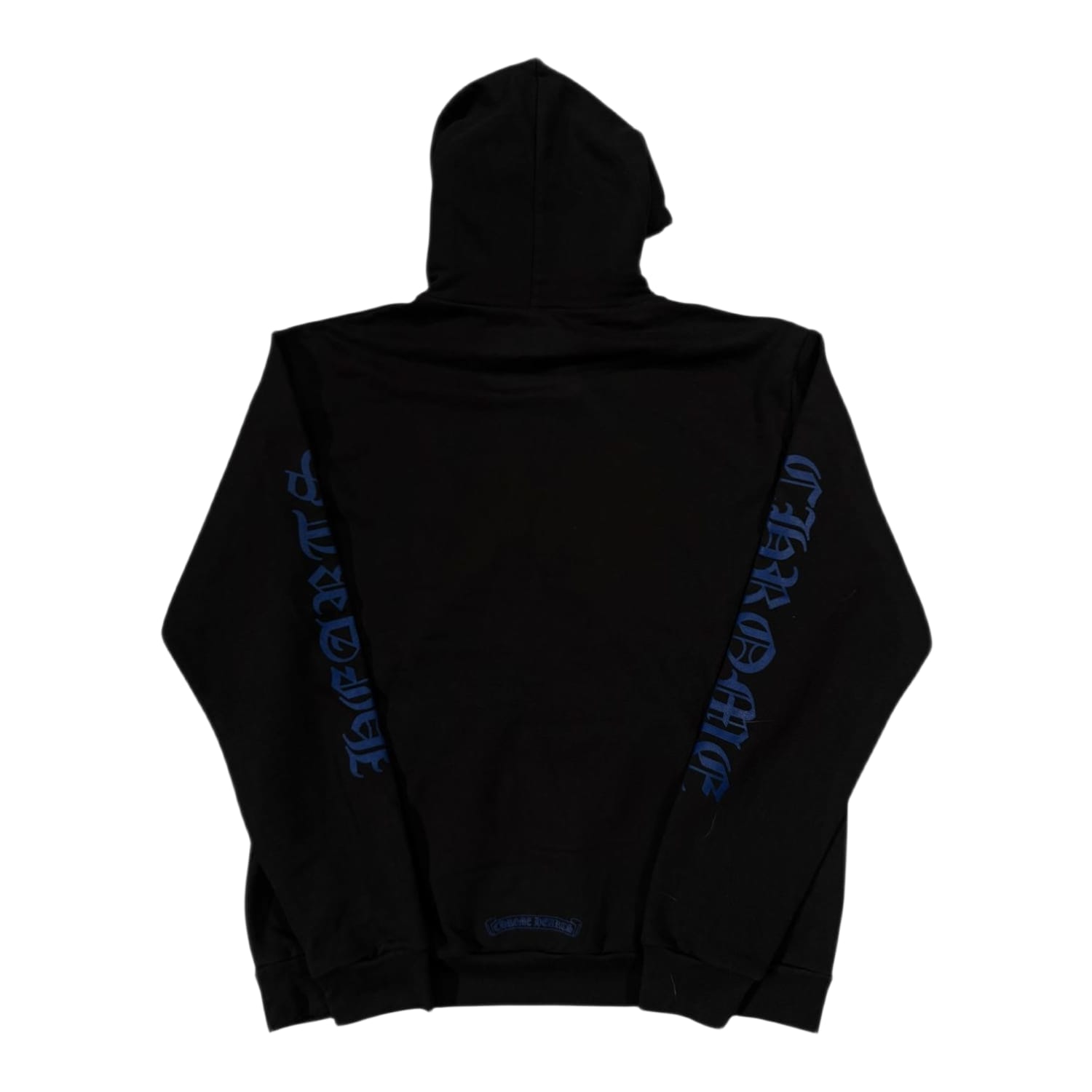 Chrome Hearts Vertical Logo Hoodie Black/Blue
