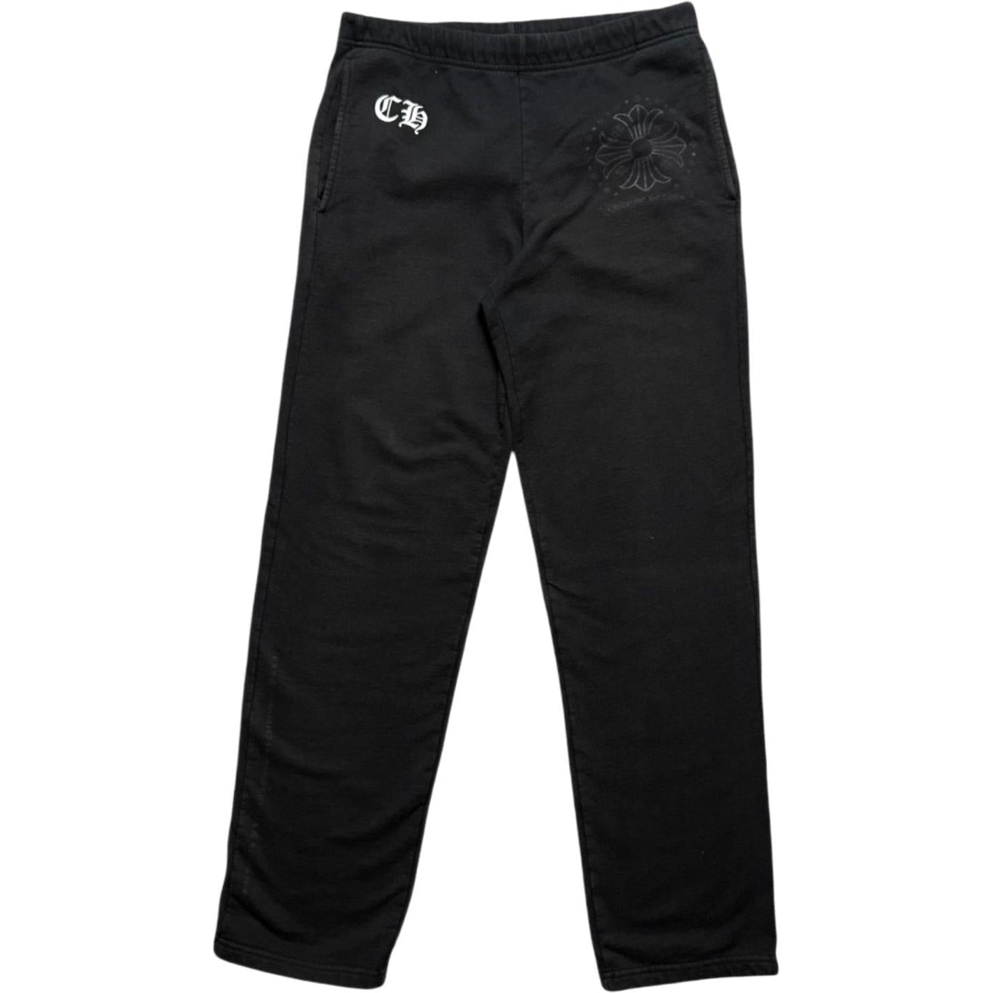 Chrome Hearts Vintage CH Plus Sweatpants Black