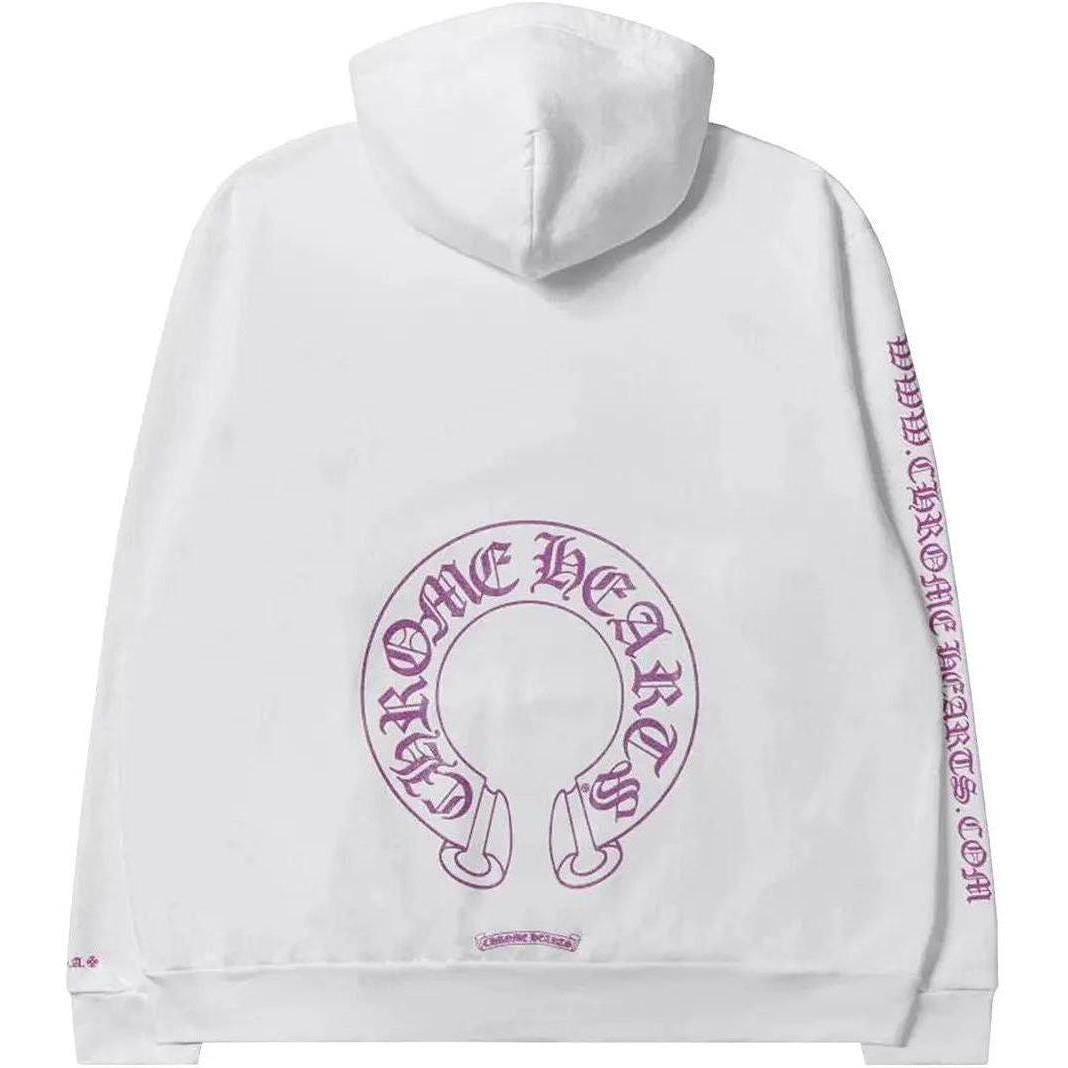 Chrome Hearts WWW.CHROMEHEARTS.COM Hoodie Purple Glitter
