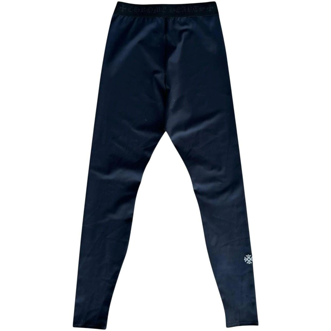 Chrome Hearts Yoga Leggings Navy Blue