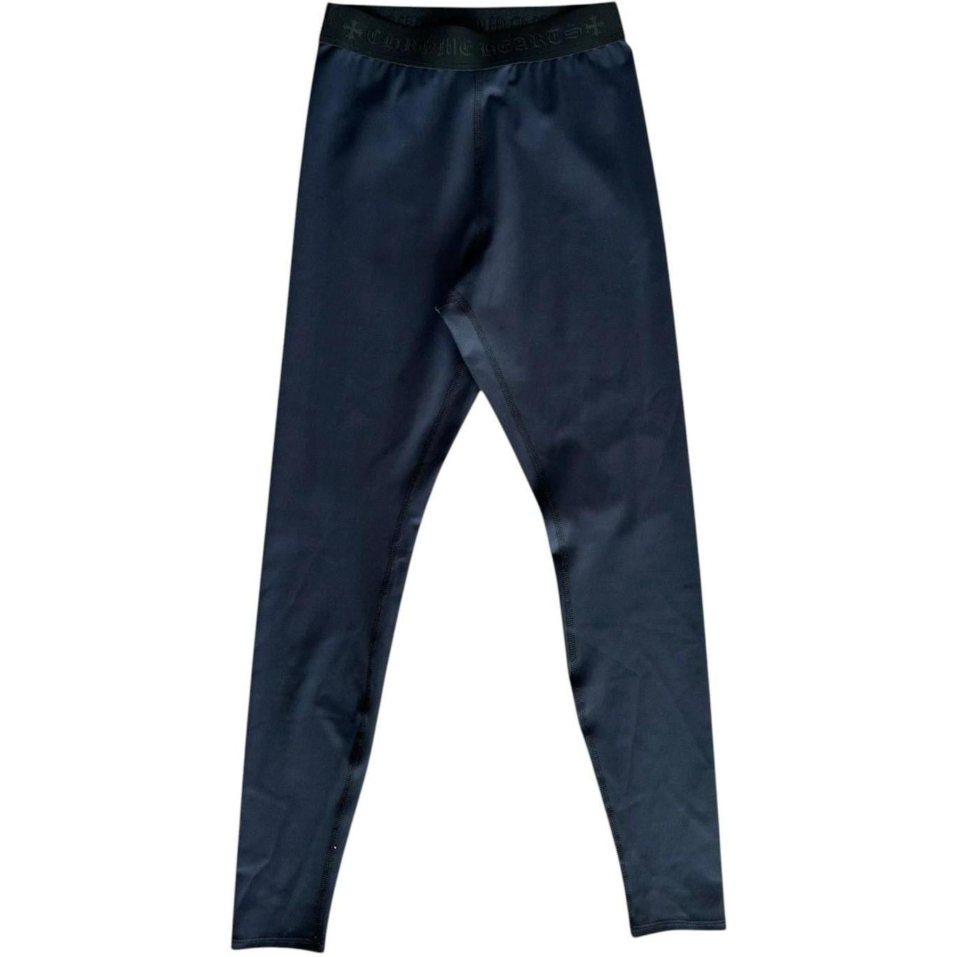 Chrome Hearts Yoga Leggings Navy Blue