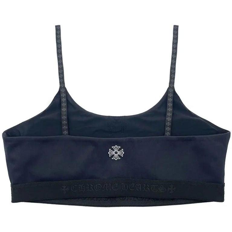 Chrome Hearts Yoga Sports Bra Navy Blue