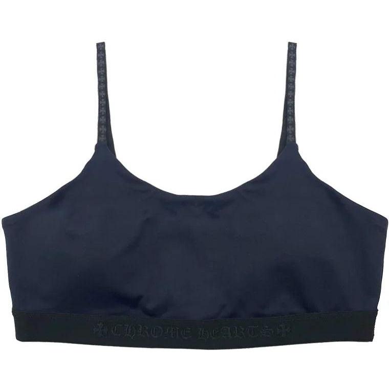 Chrome Hearts Yoga Sports Bra Navy Blue