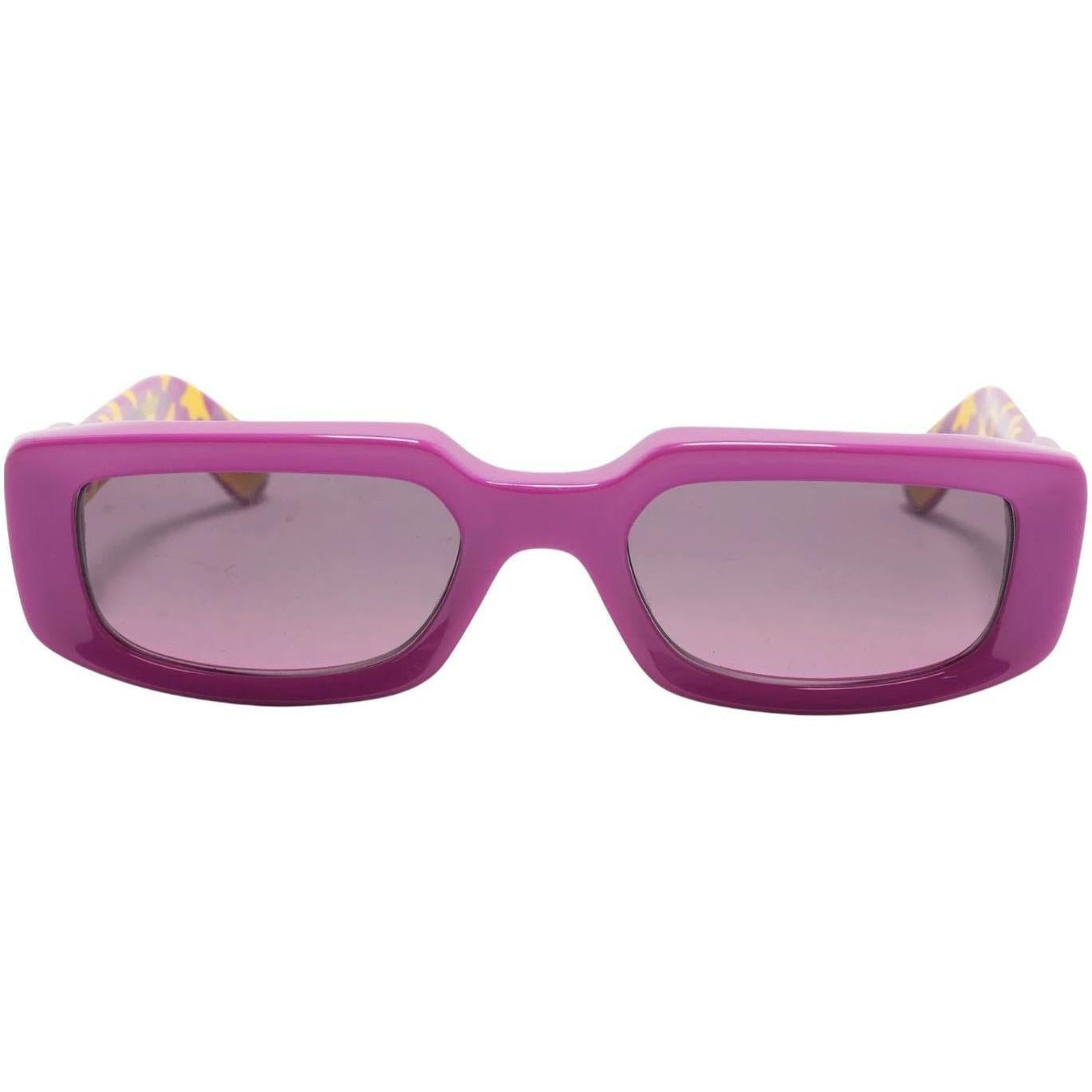 Chrome Hearts Zelda Sunglasses Purple Yellow