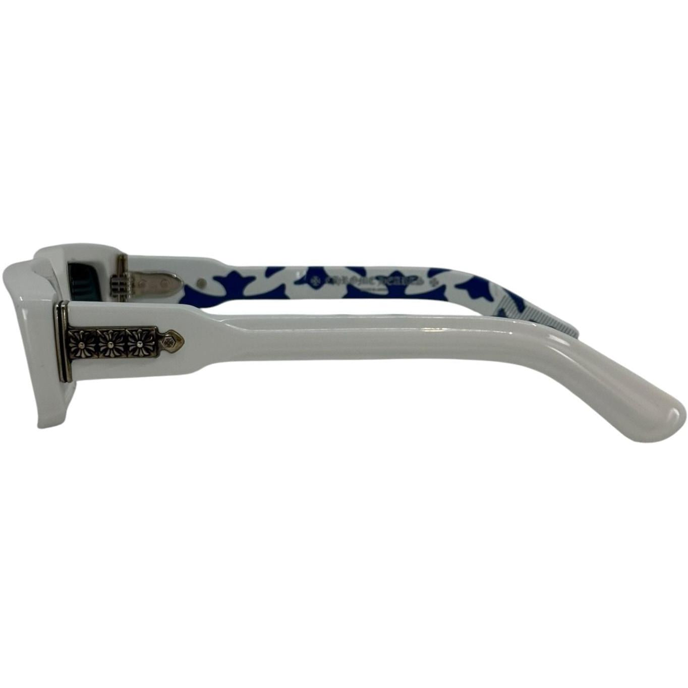Chrome Hearts Zelda Sunglasses White Blue