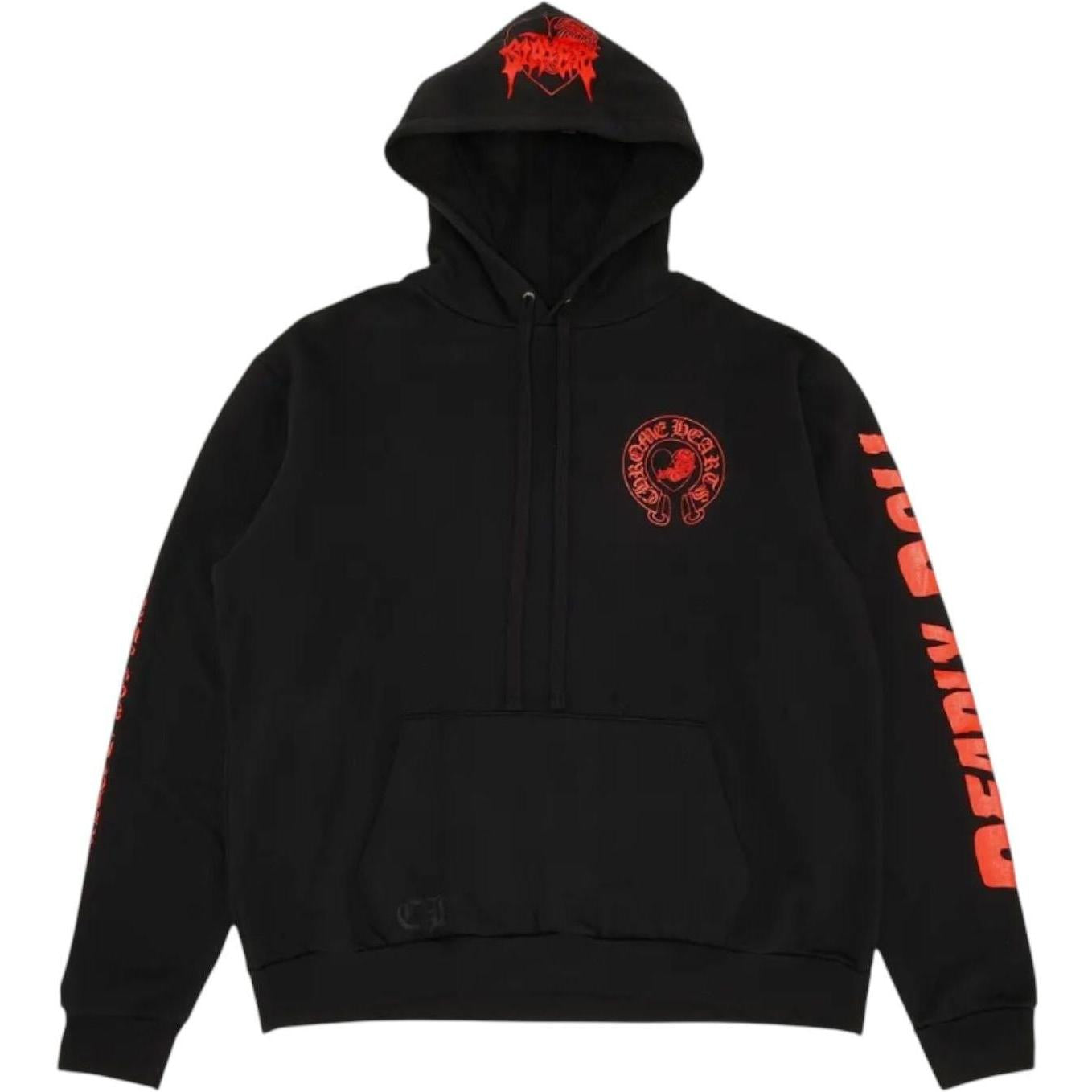 Chrome Hearts x Deadly Doll Online Exclusive Hoodie Black/Red