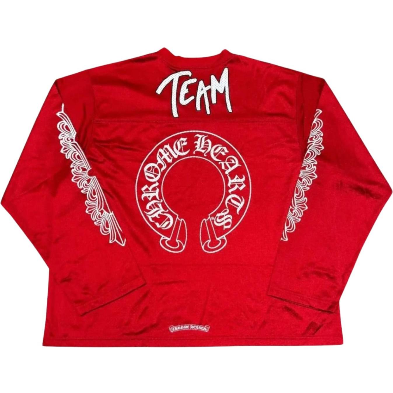 Chrome Hearts x Matty Boy FORM Long-Sleeve Jersey Red
