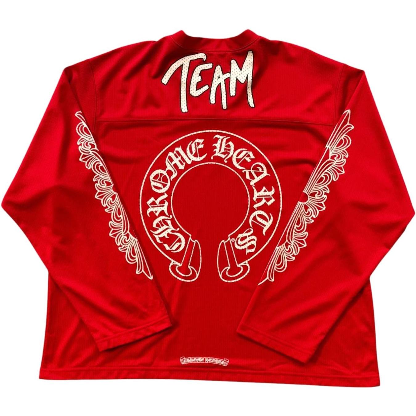 Chrome Hearts x Matty Boy FORM Long-Sleeve Jersey Red