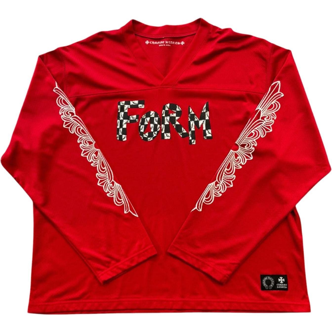 Chrome Hearts x Matty Boy FORM Long-Sleeve Jersey Red