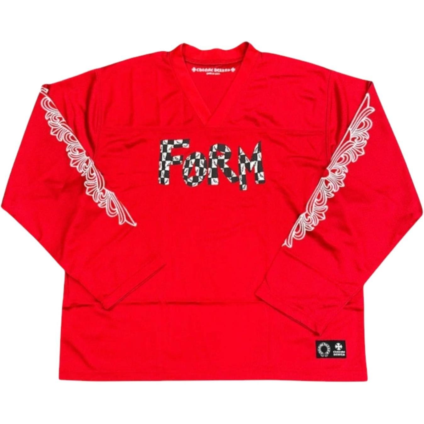 Chrome Hearts x Matty Boy FORM Long-Sleeve Jersey Red
