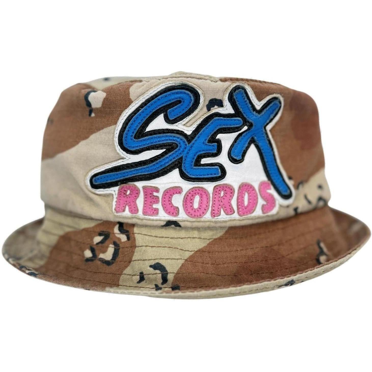 Chrome Hearts x Matty Boy Sex Records Camo Bucket Hat - Used