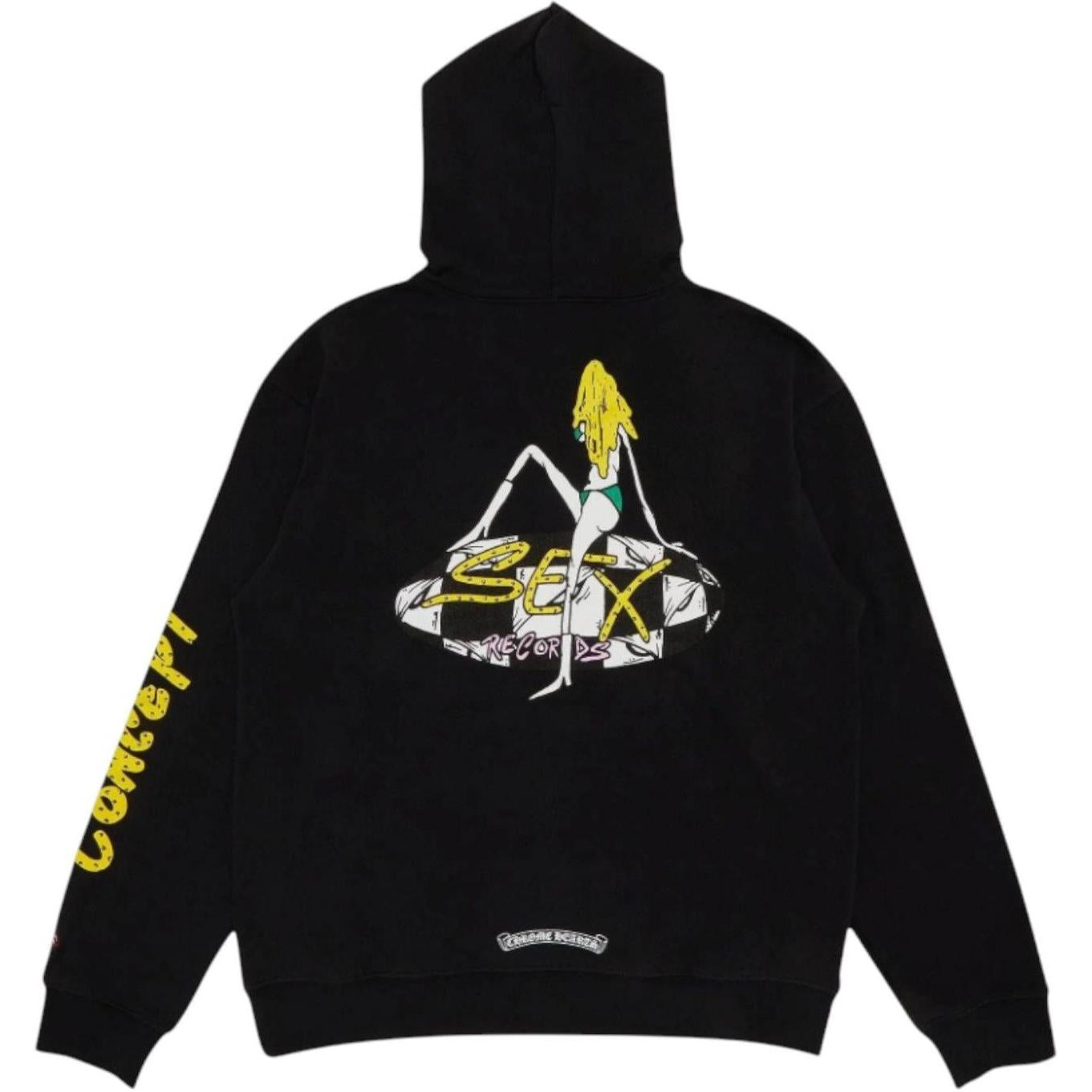 Chrome Hearts x Matty Boy Sex Records Hoodie Black