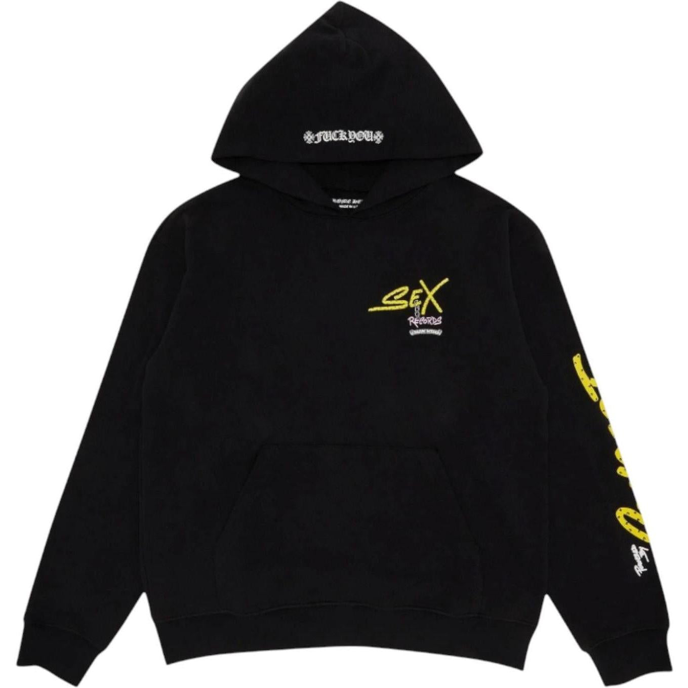 Chrome Hearts x Matty Boy Sex Records Hoodie Black
