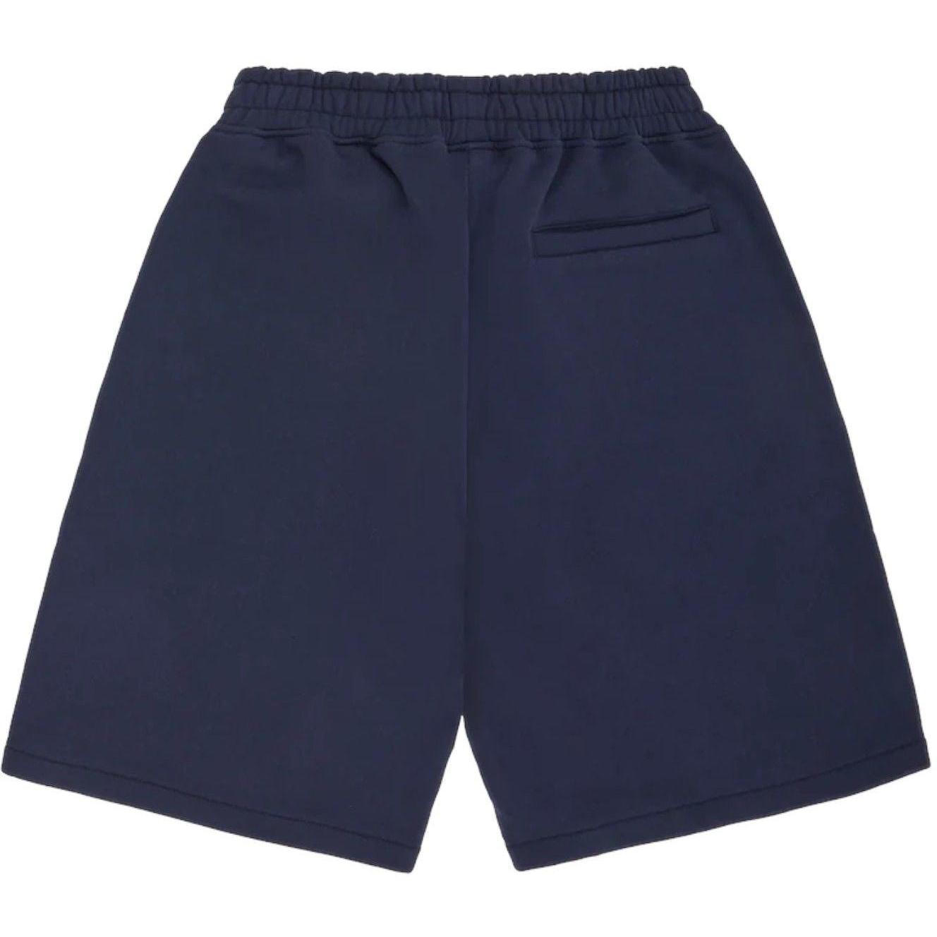 Corteiz OG Island Logo Puff Print Sweatshorts Navy