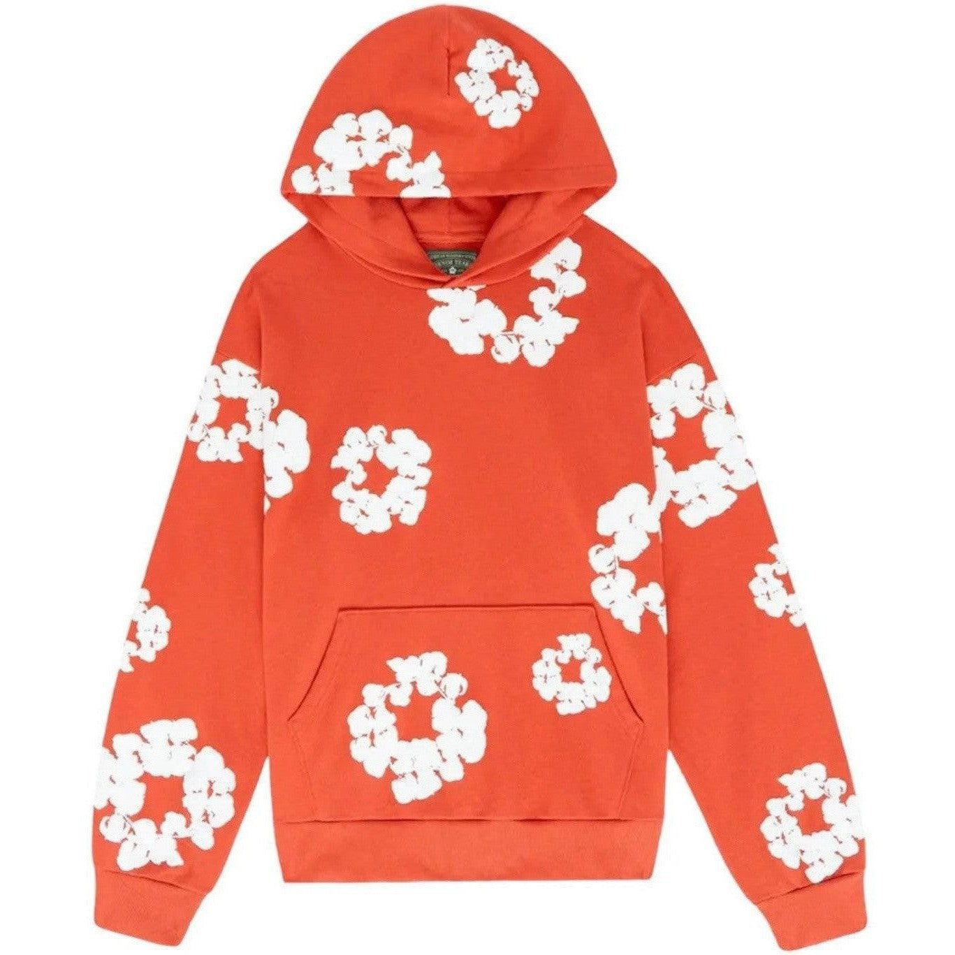 Denim Tears Cotton Wreath Hoodie Orange