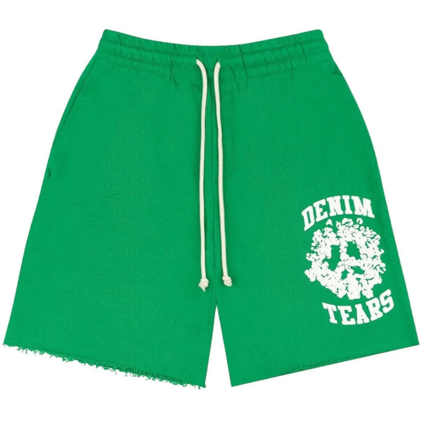 Denim Tears Denim University Sweat Shorts Green