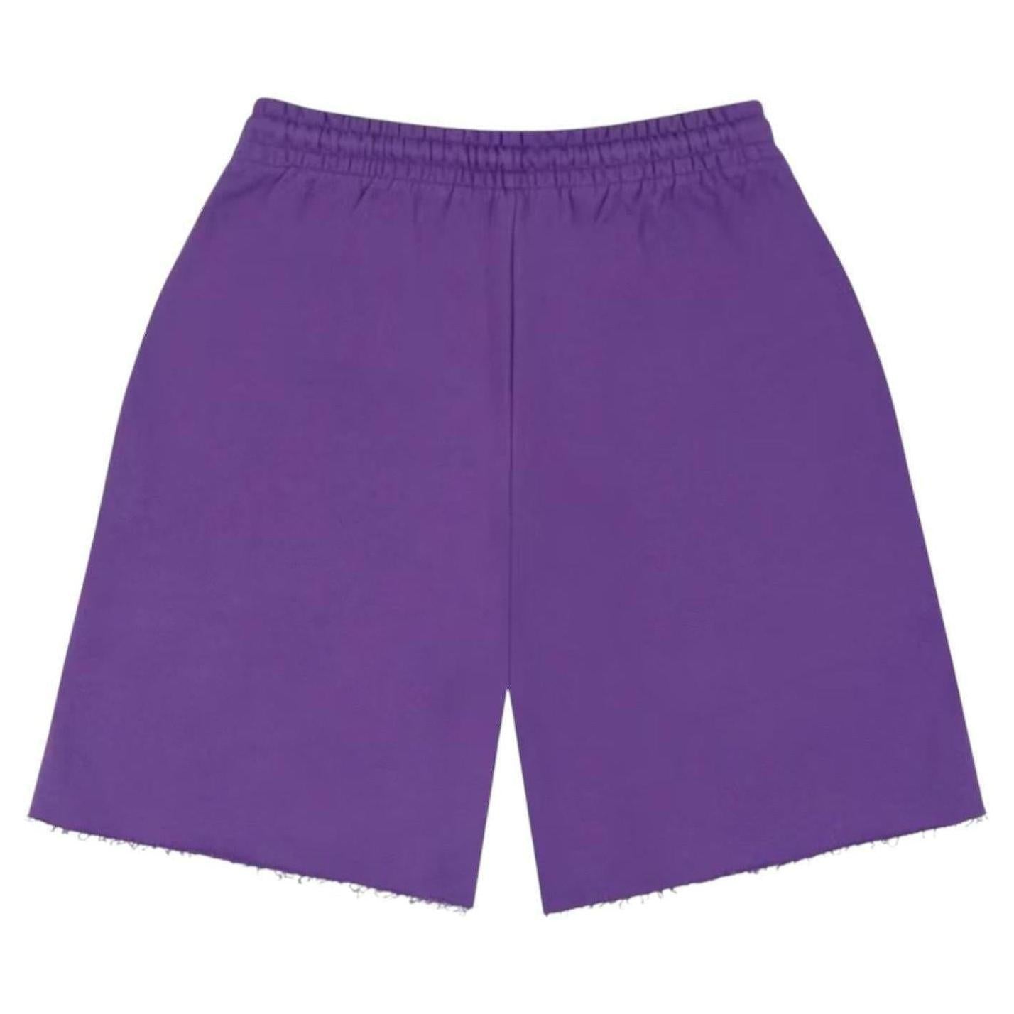 Denim Tears Denim University Sweat Shorts Purple