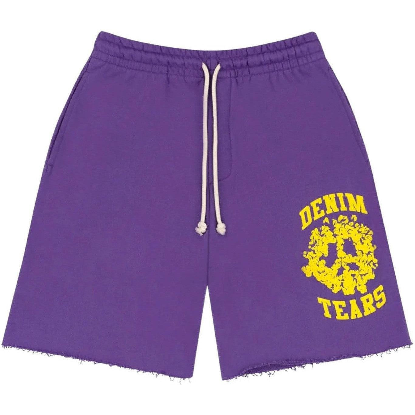 Denim Tears Denim University Sweat Shorts Purple