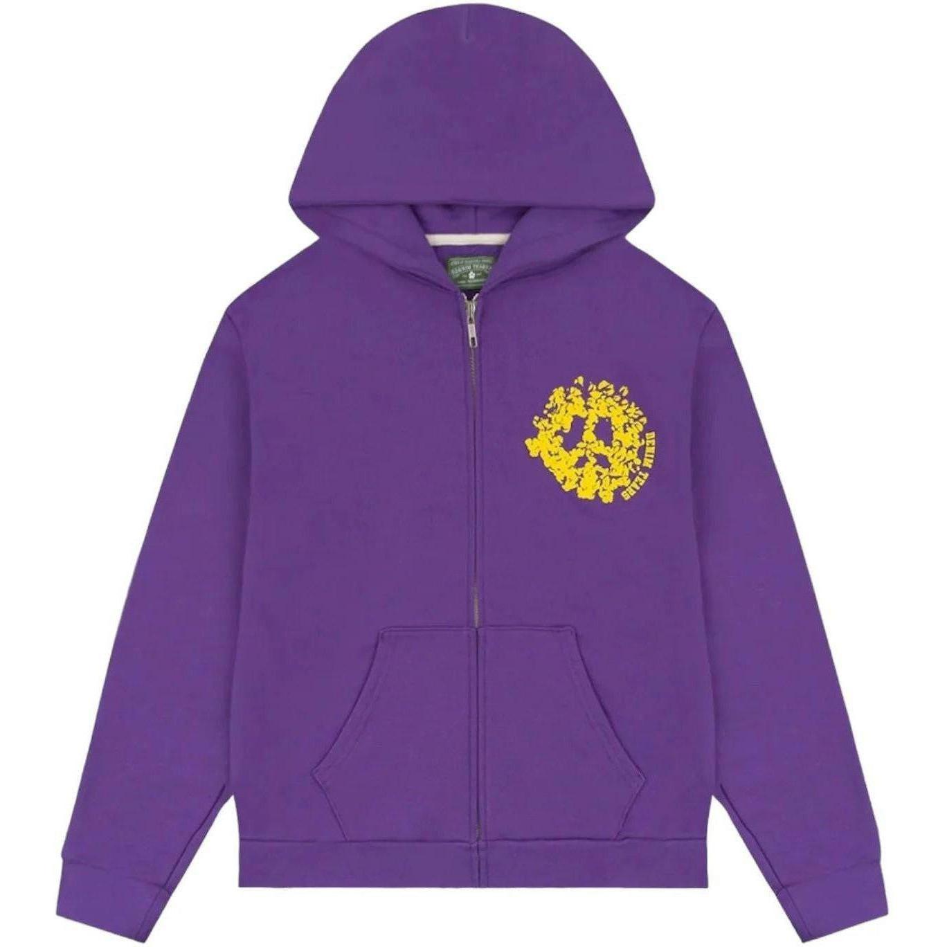 Denim Tears Denim University Zip Hoodie Purple