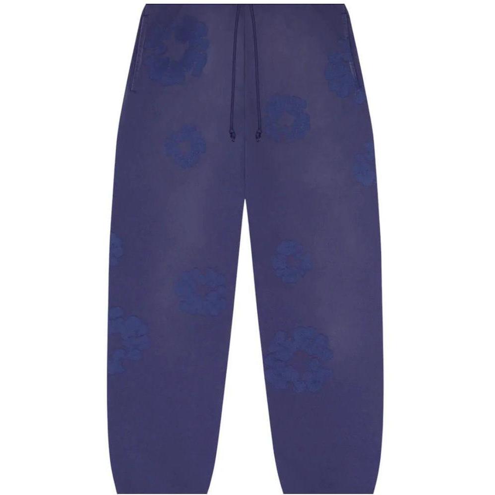 Denim Tears Mono Cotton Wreath Sweatpants Washed Blue