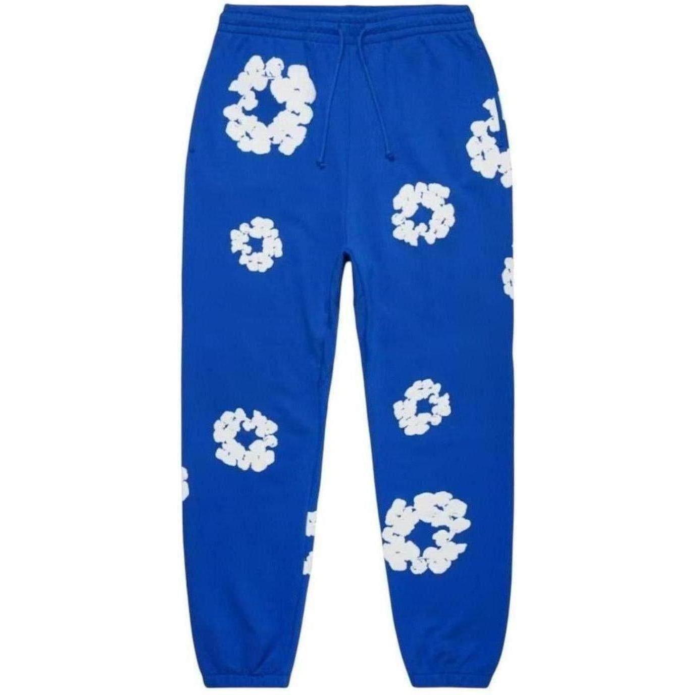 Denim Tears The Cotton Wreath Sweatpants Royal Blue