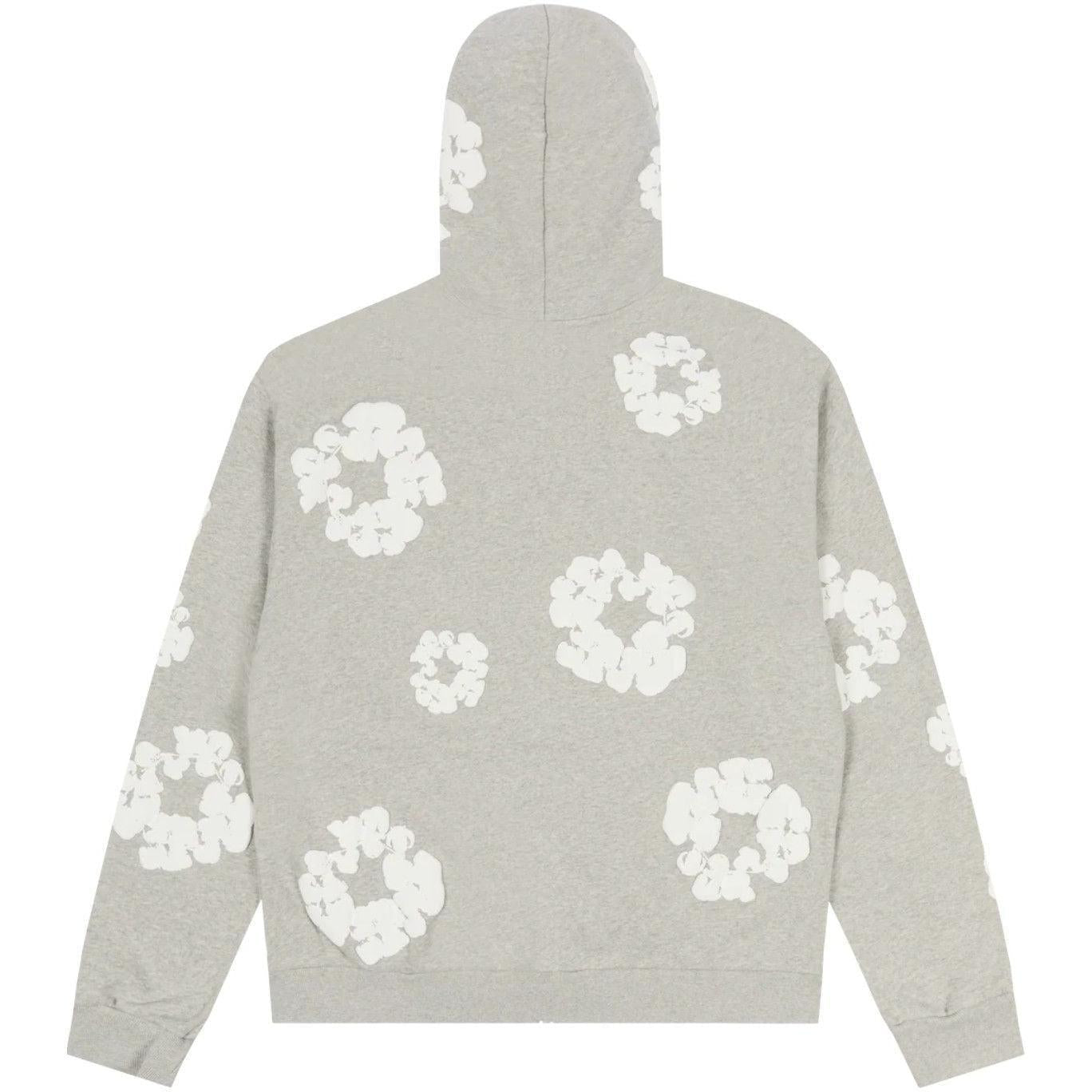 Denim Tears Zip Up Hoodie Grey