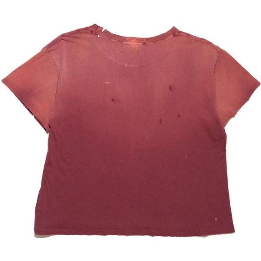 Enfants Riches Déprimés Burning Church T-Shirt Dark Scarlet