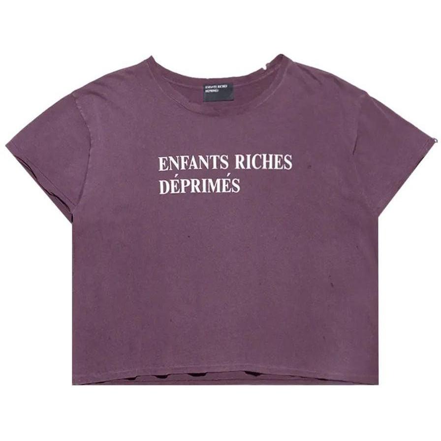 Enfants Riches Déprimés Classic Logo T-Shirt Mud Red