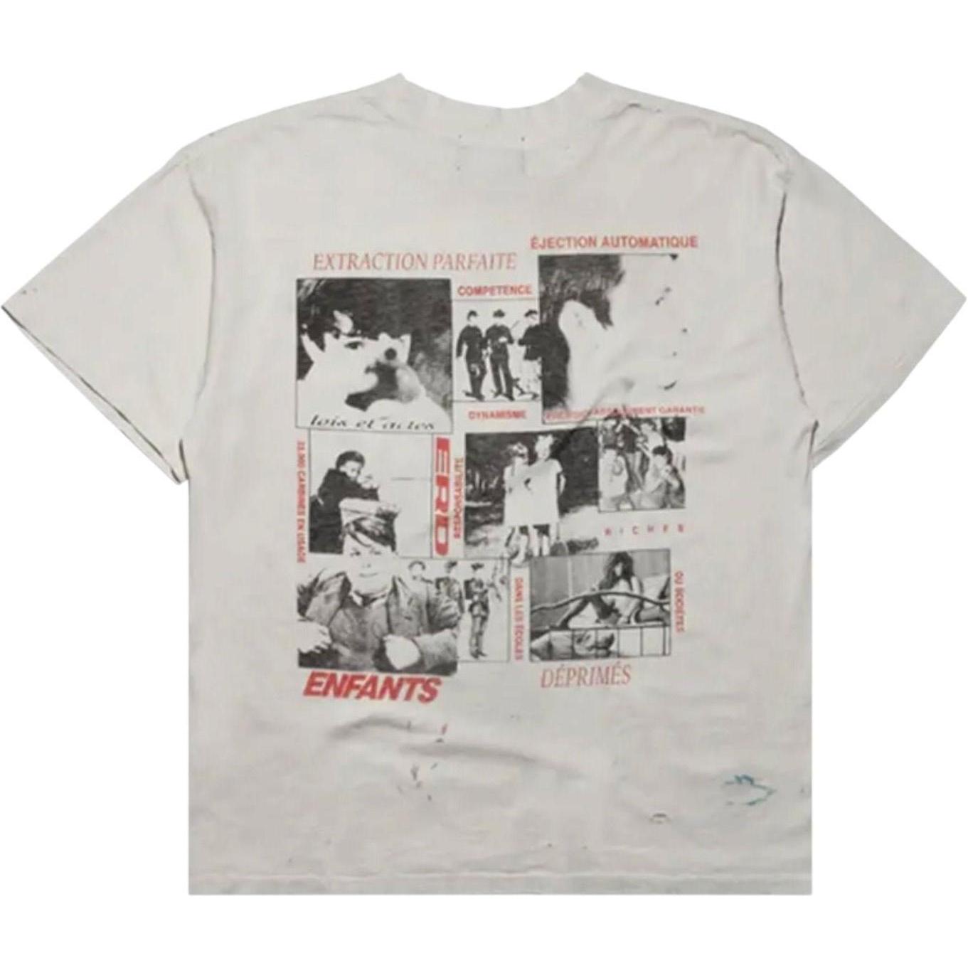 Enfants Riches Déprimés LA Scolaire PréFéRee T-Shirt Antique White