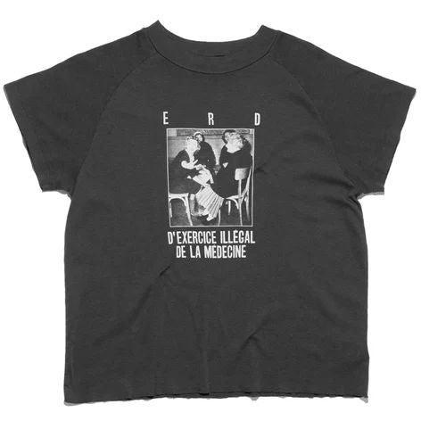 Enfants Riches Déprimés Medicine Raglan T-Shirt Faded Black