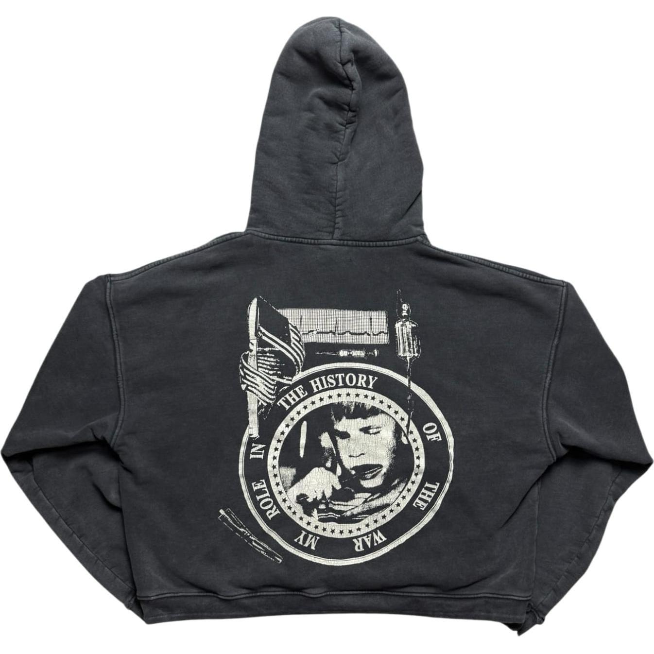 Enfants Riches Déprimés My Role In The War Hoodie Charcoal