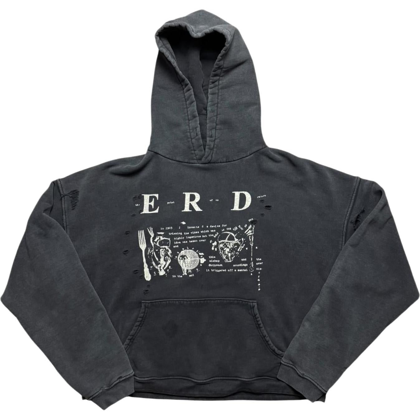 Enfants Riches Déprimés My Role In The War Hoodie Charcoal