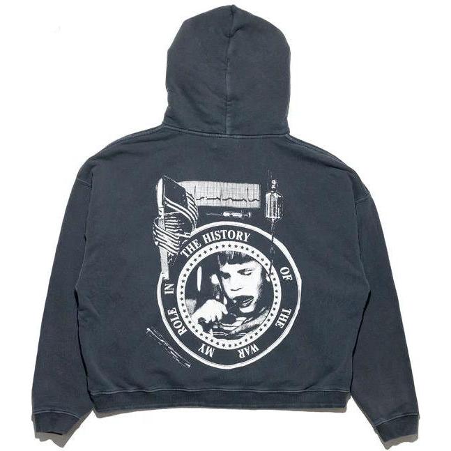 Enfants Riches Déprimés My Role in the War Hoodie Charcoal