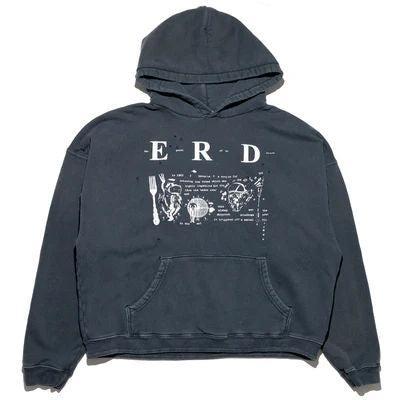 Enfants Riches Déprimés My Role in the War Hoodie Charcoal