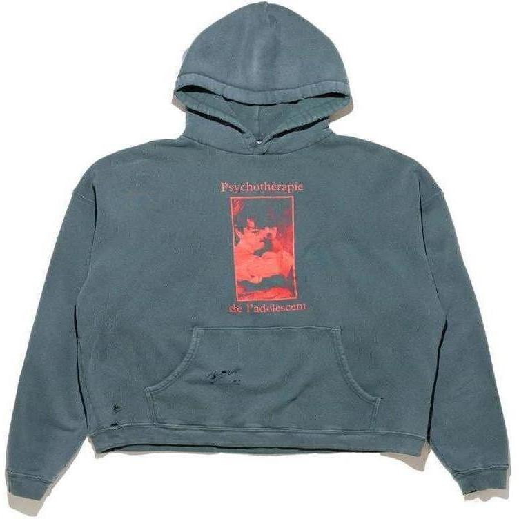 Enfants Riches Déprimés Psychotherapie De L'adolescent Hoodie Antique Green