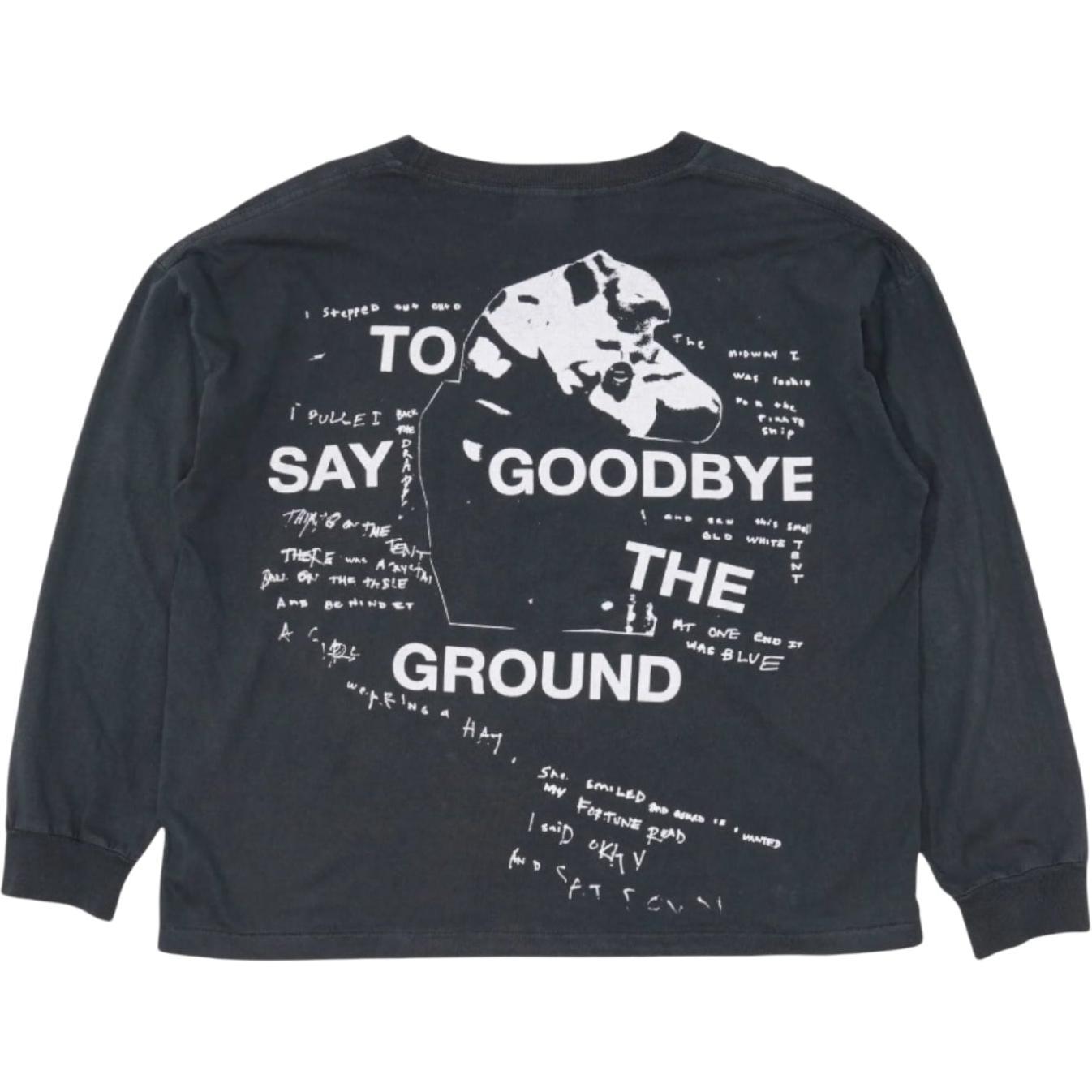 Enfants Riches Déprimés Say Goodbye Long-Sleeve Pocket T-Shirt Black/White