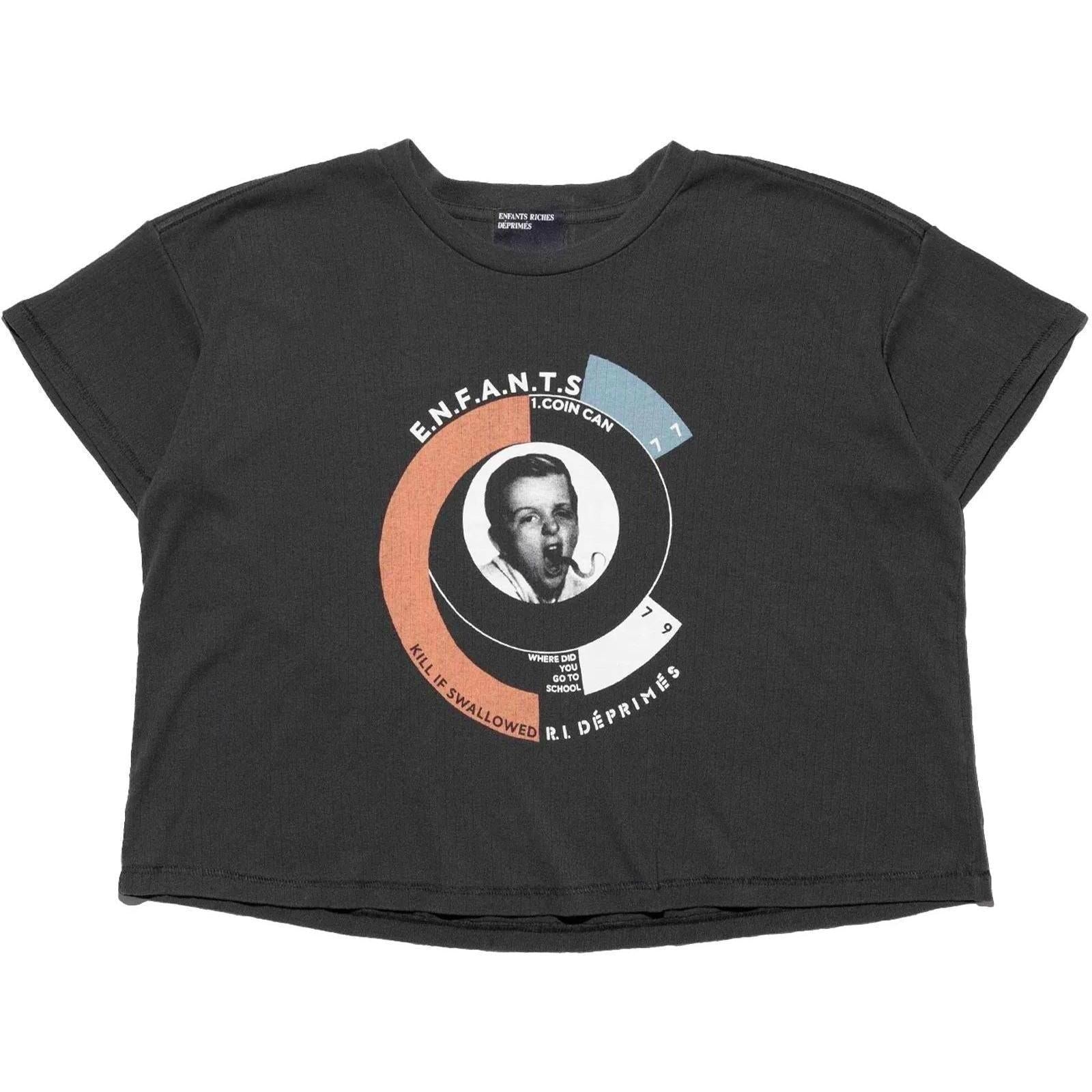 Enfants Riches Déprimés Snake Boy Rib T-Shirt Black