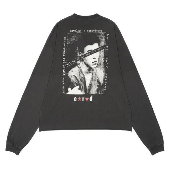 Enfants Riches Déprimés Teen Wanted Love Longsleeve T-Shirt Grey